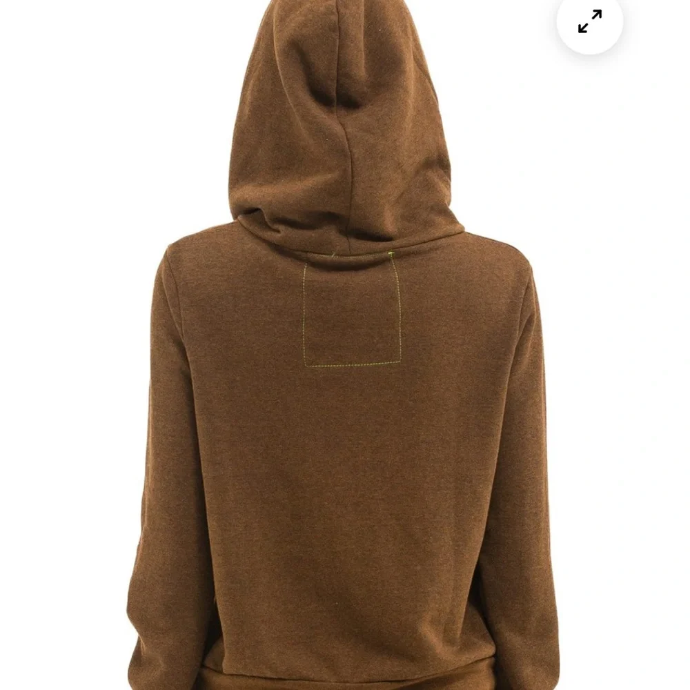 Aviator Nation Hoodie New Without Tags Medium 
brown Neon - Picture 4 of 12
